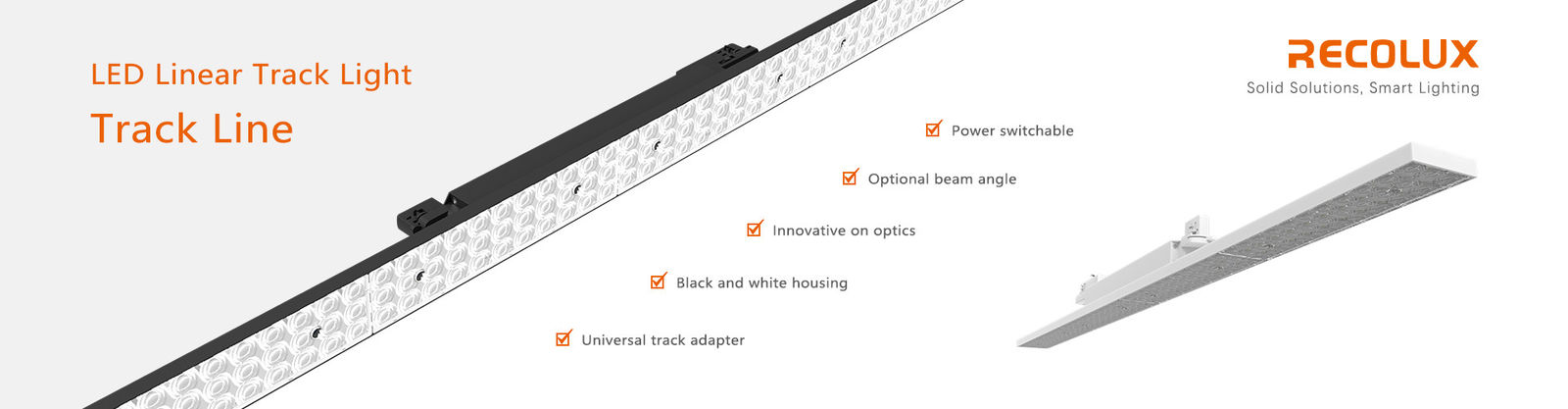 Illuminazione lineare della pista del LED